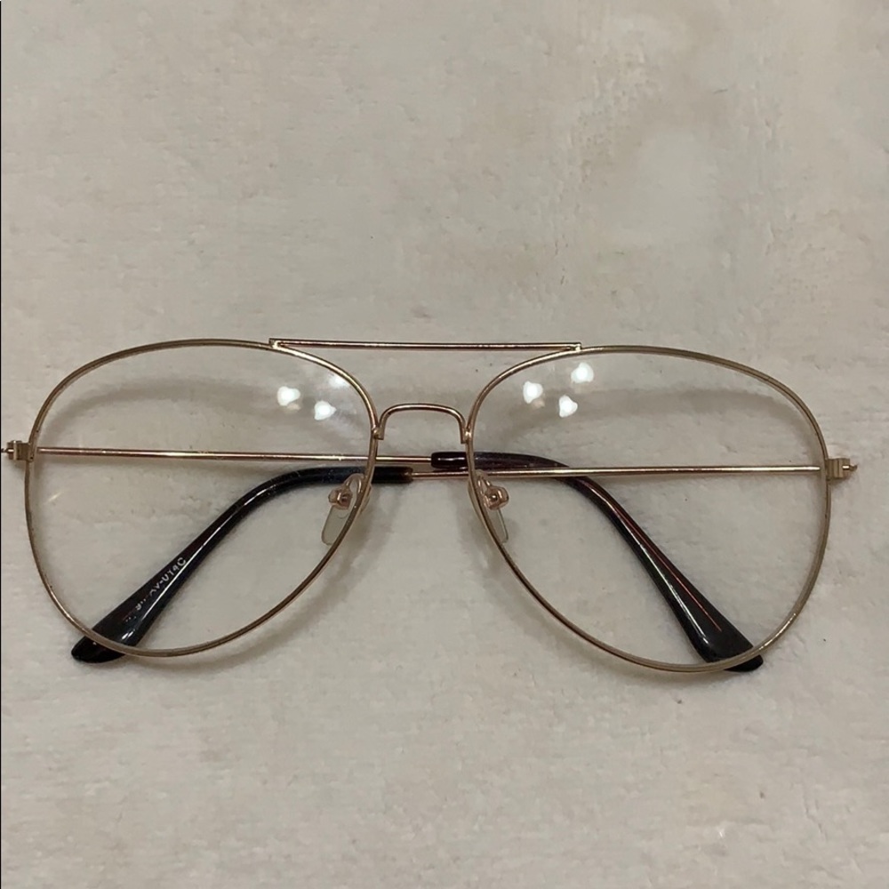 80s replica aviator glasses